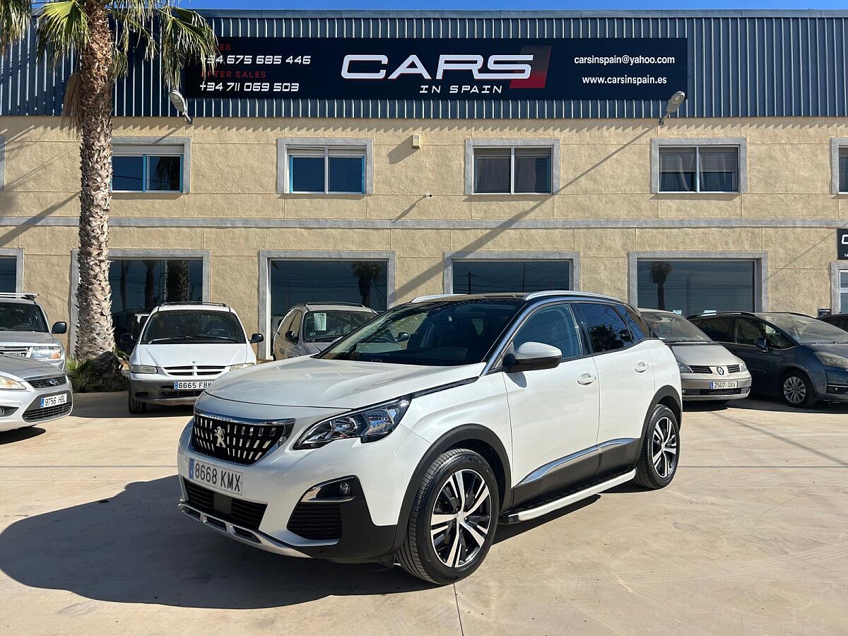 PEUGEOT 3008 ALLURE 1.5 HDI AUTO SPANISH LHD IN SPAIN 36000 MILES SUPER 2018