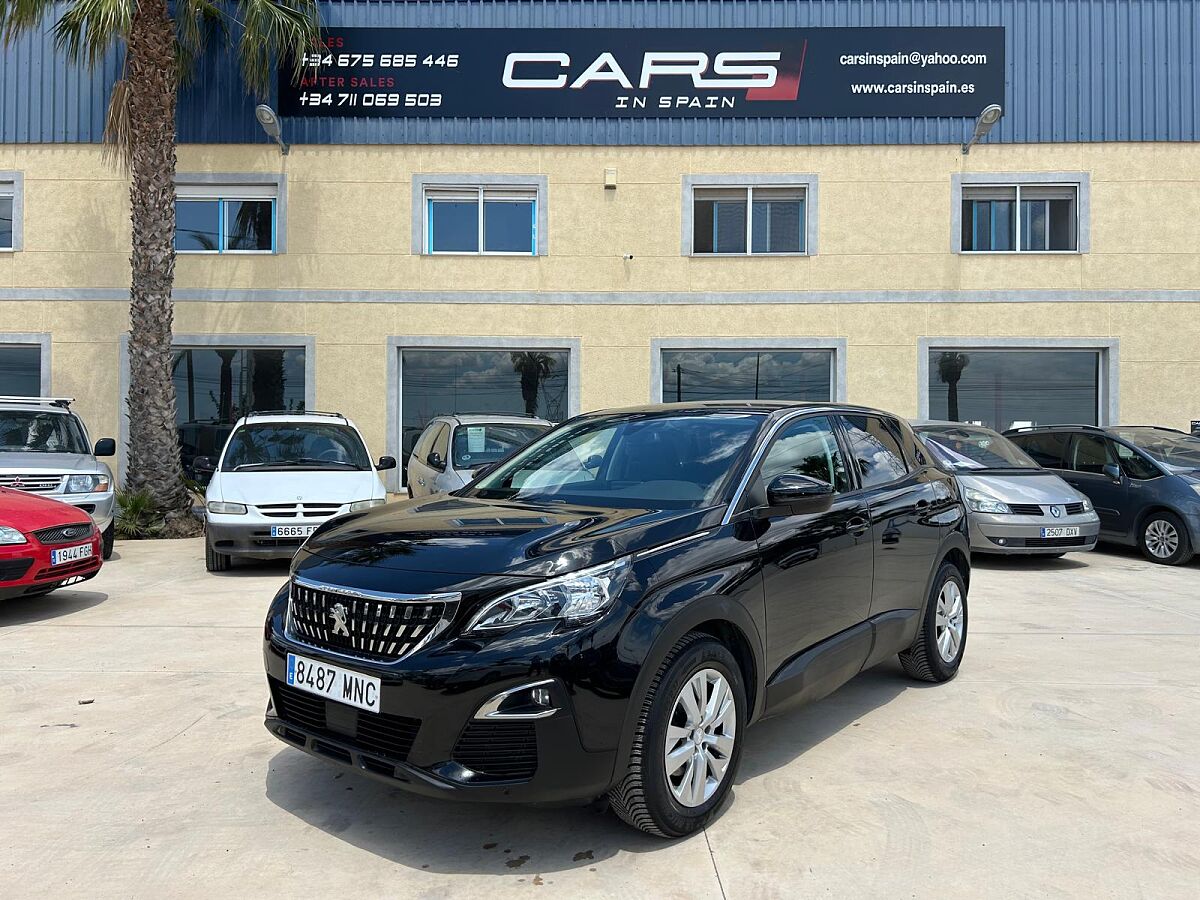 PEUGEOT 3008 ACTIVE 1.5 HDI AUTO SPANISH LHD IN SPAIN 63000 MILES SUPERB 2019