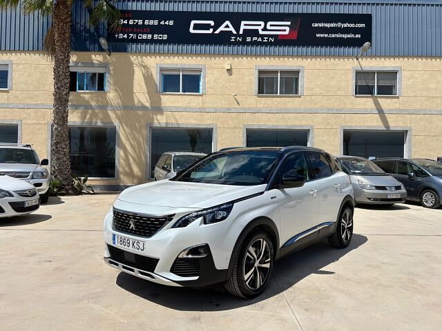 PEUGEOT 3008 GT 2.0 BLUE HDI AUTO SPANISH LHD IN SPAIN 100000 MILES SUPER 2018
