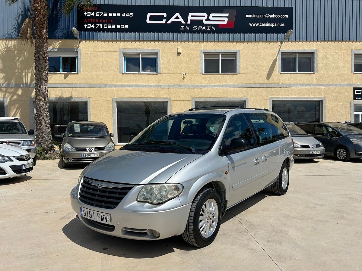 CHRYSLER GRAND VOYAGER LX 2.8 CRDI AUTO SPANISH LHD IN SPAIN 98K 7 SEAT 2007