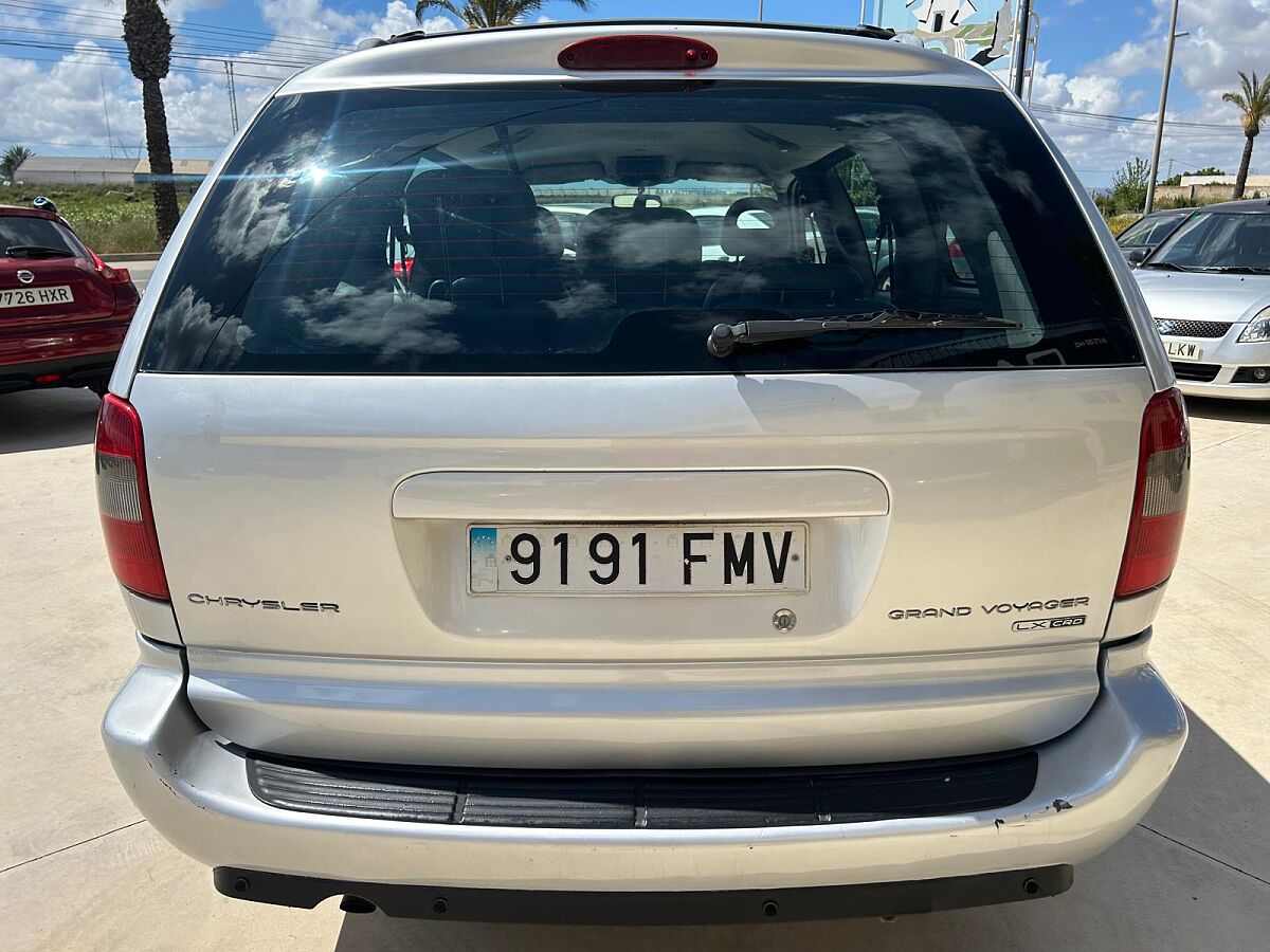 CHRYSLER GRAND VOYAGER LX 2.8 CRDI AUTO SPANISH LHD IN SPAIN 98K 7 SEAT 2007