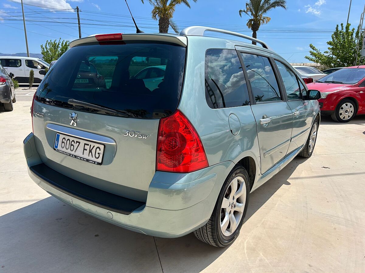 PEUGEOT 307 SW ESTATE 1.6 HDI SPANISH LHD IN SPAIN 148000 MILES SUPERB 2007