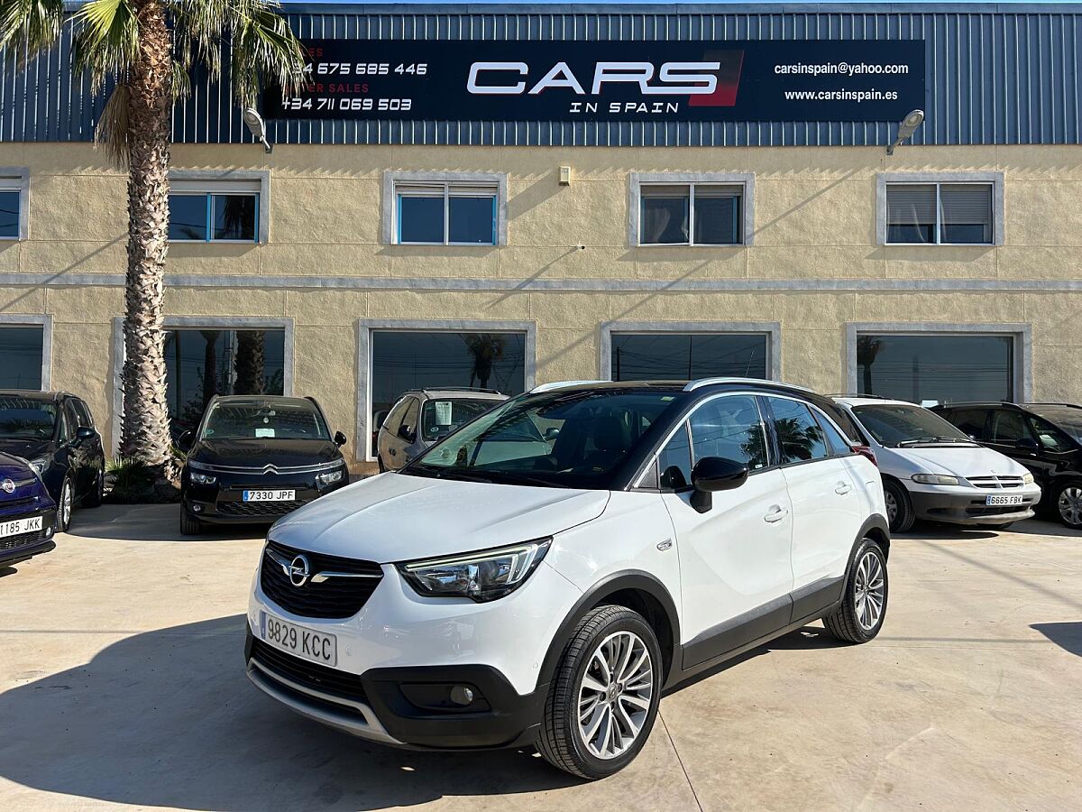 OPEL CROSSLAND X EXCELLENCE 1.2 MANUAL SPANISH LHD IN SPAIN 98000 MILES SUPER 2017