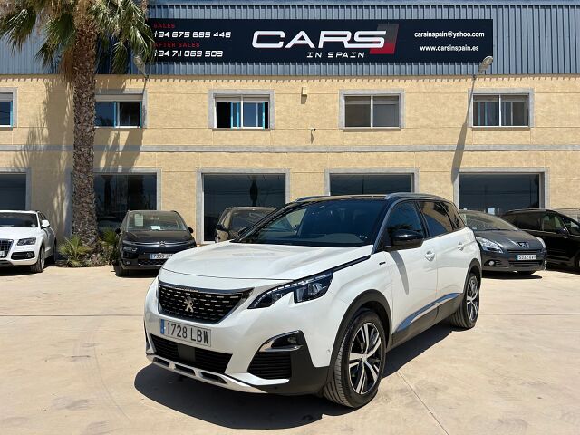 PEUGEOT 5008 GT LINE 1.5 BLUE HDI AUTO SPANISH LHD IN SPAIN 80K 7 SEATS SUPERB 2019