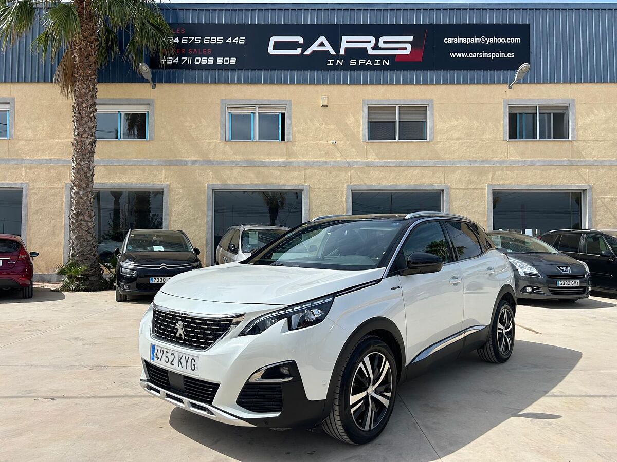 PEUGEOT 3008 GT LINE 1.2 E-THP AUTO SPANISH LHD IN SPAIN 41000 MILES SUPER 2019