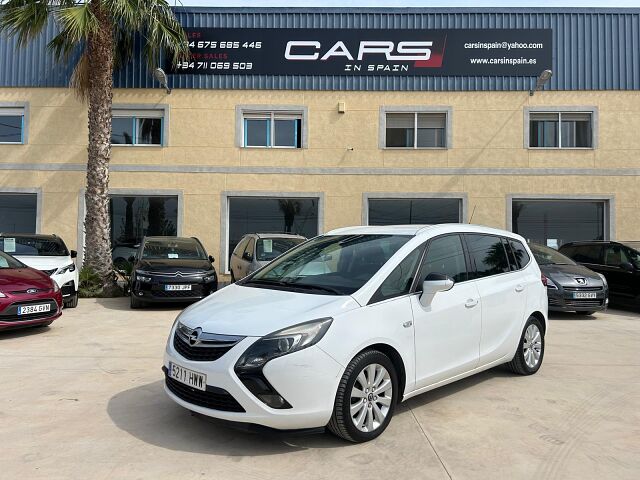 OPEL ZAFIRA TOURER 1.4 T SPANISH LHD IN SPAIN 106000 MILES SUPERB 7 SEATS 2014