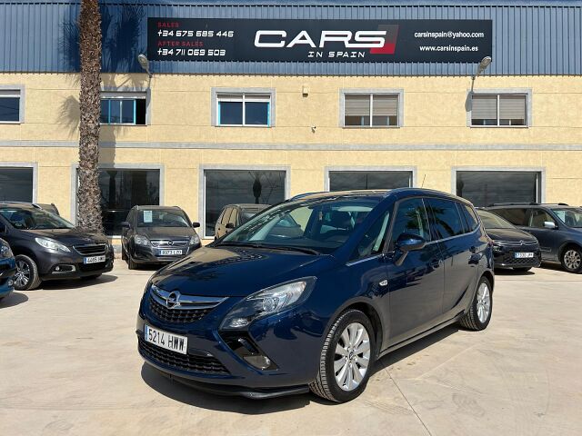 OPEL ZAFIRA TOURER 1.4 T SPANISH LHD IN SPAIN 109000 MILES SUPERB 7 SEATS 2014