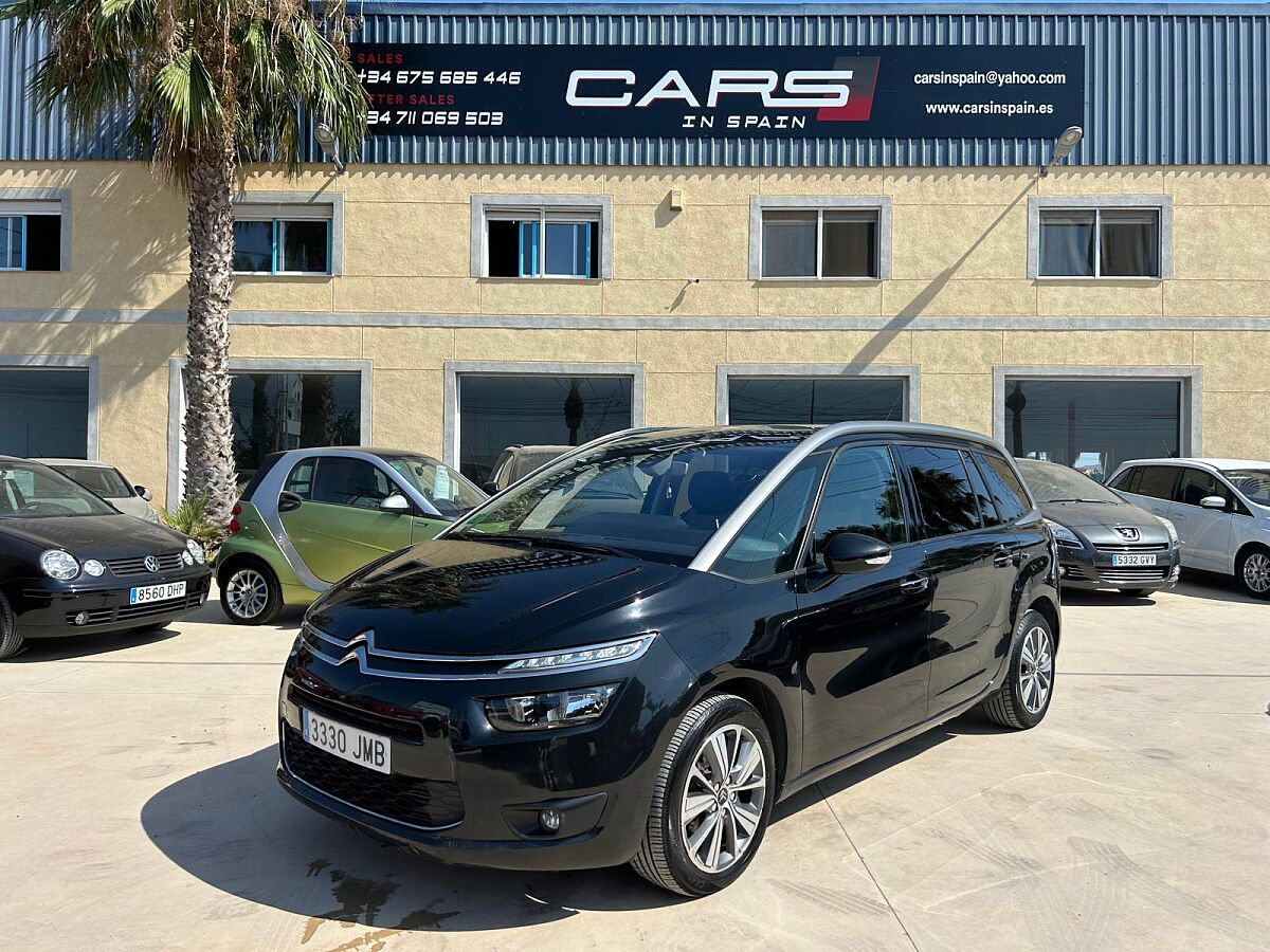 CITROEN C4 GRAND PICASSO 1.6 BLUE-HDI AUTO SPANISH LHD IN SPAIN 93000 MILES 7 SEATS 2016