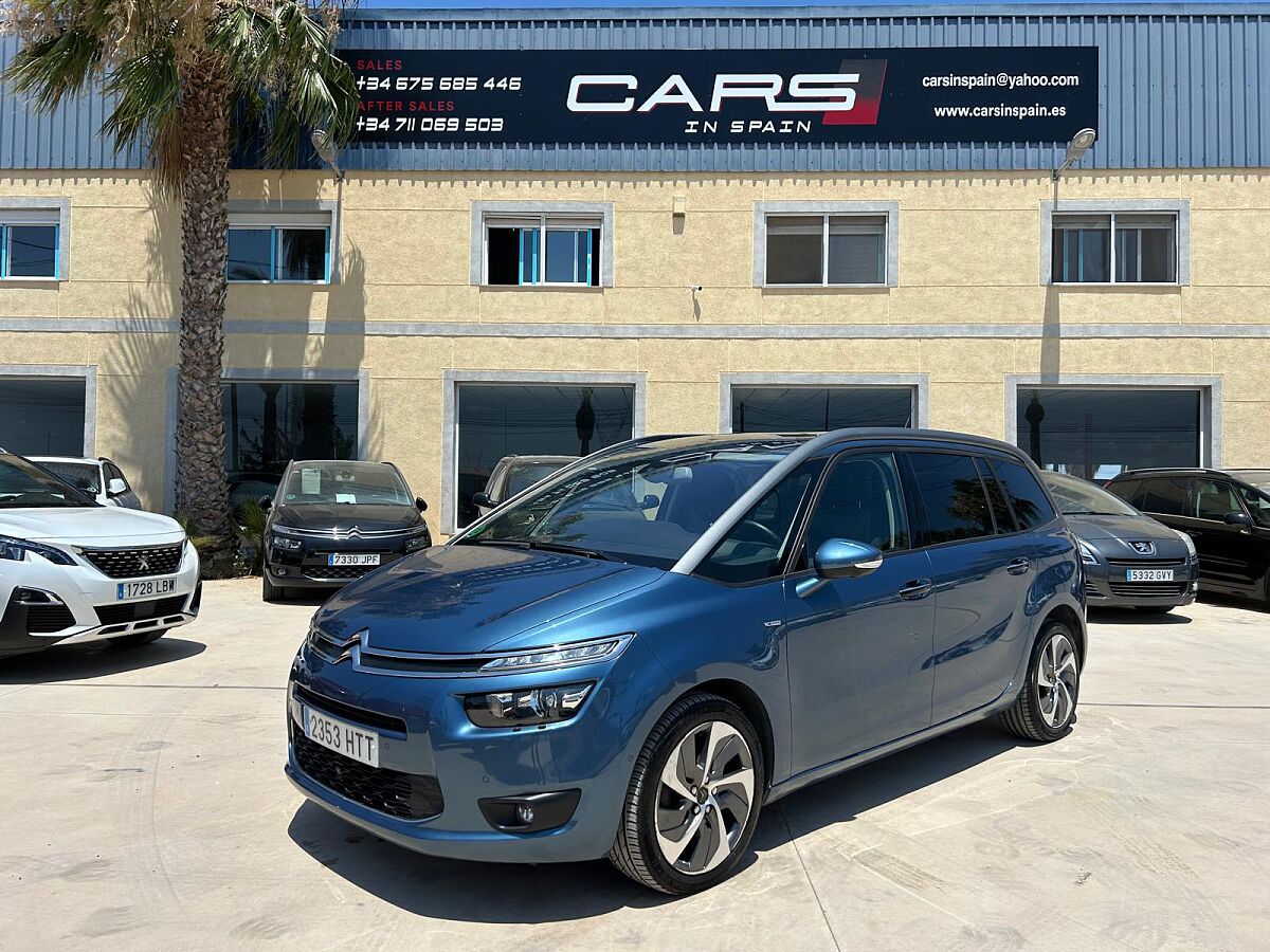 CITROEN C4 GRAND PICASSO 2.0 BLUE-HDI AUTO SPANISH LHD IN SPAIN ONLY 57000 MILES 7 SEATS 2013