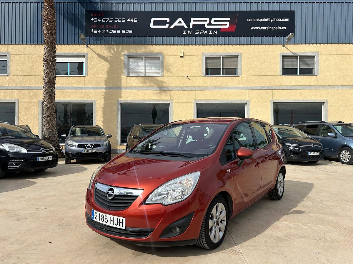 OPEL MERIVA EXCELLENCE 1.4 TURBO SPANISH LHD IN SPAIN 120000 MILES SUPERB 2012