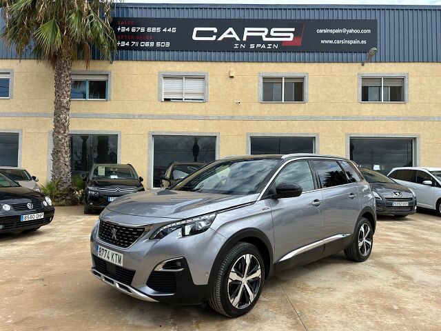 PEUGEOT 5008 GT LINE 1.2 E-THP AUTO SPANISH LHD IN SPAIN 89K 7 SEATS SUPER 2019
