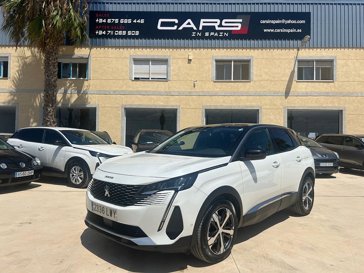 PEUGEOT 3008 ALLURE 1.5 BLUE HDI AUTO SPANISH LHD IN SPAIN 91000 MILES 2022
