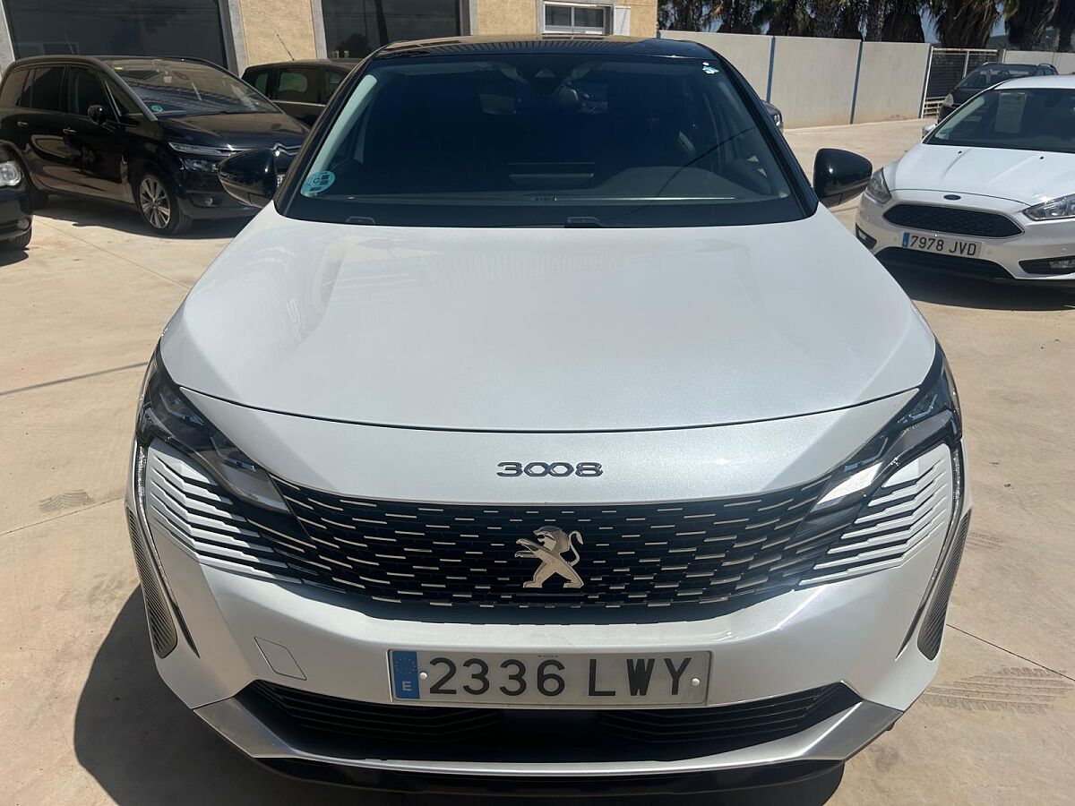 PEUGEOT 3008 ALLURE 1.5 BLUE HDI AUTO SPANISH LHD IN SPAIN 91000 MILES 2022
