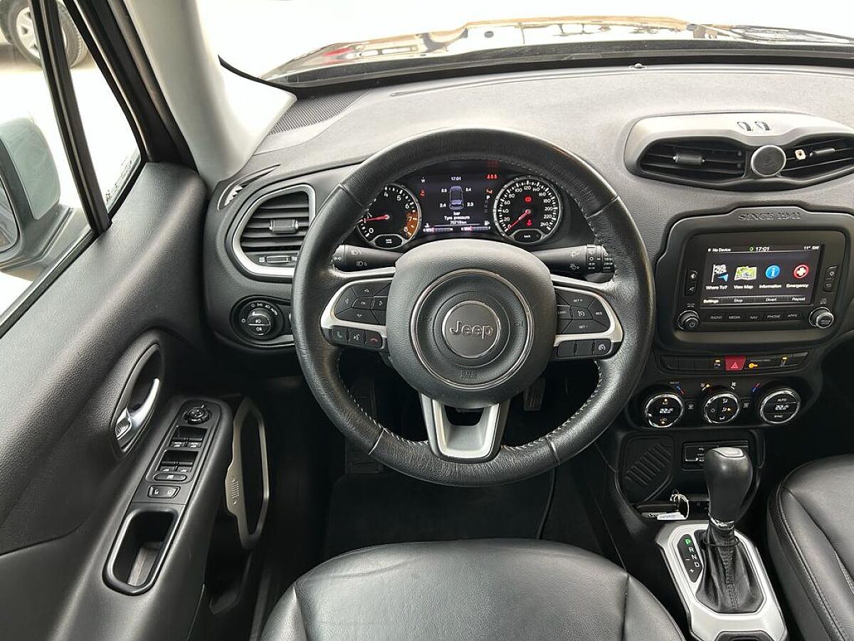 JEEP RENEGADE LIMITED 1.4 M-AIR AUTO SPANISH LHD IN SPAIN 47000 MILES 2017