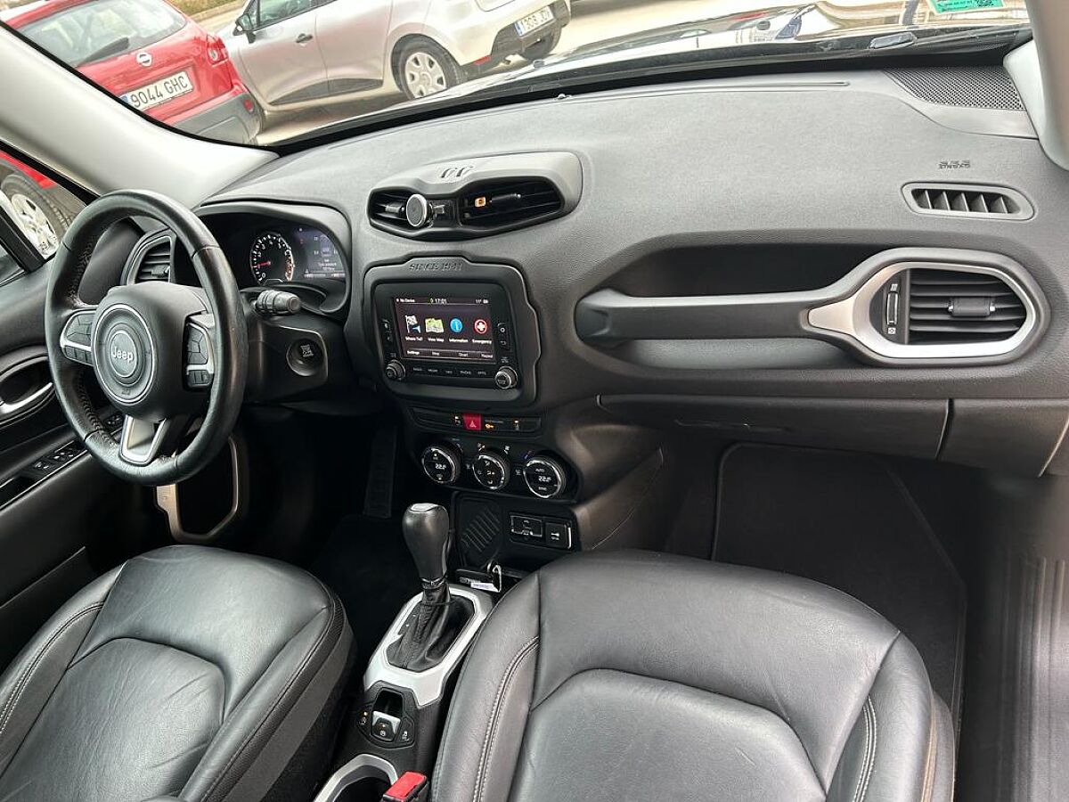 JEEP RENEGADE LIMITED 1.4 M-AIR AUTO SPANISH LHD IN SPAIN 47000 MILES 2017