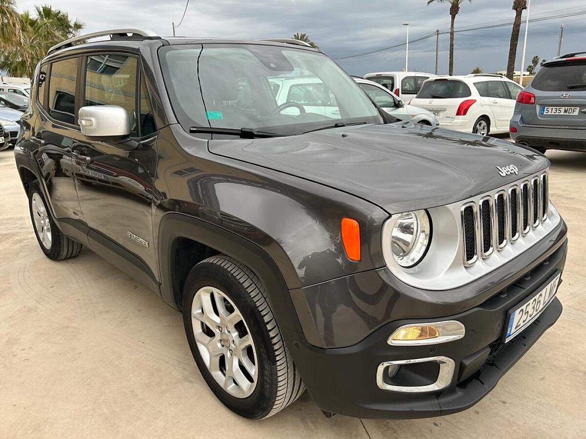 JEEP RENEGADE LIMITED 1.4 M-AIR AUTO SPANISH LHD IN SPAIN 47000 MILES 2017