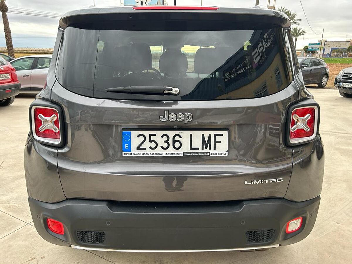 JEEP RENEGADE LIMITED 1.4 M-AIR AUTO SPANISH LHD IN SPAIN 47000 MILES 2017