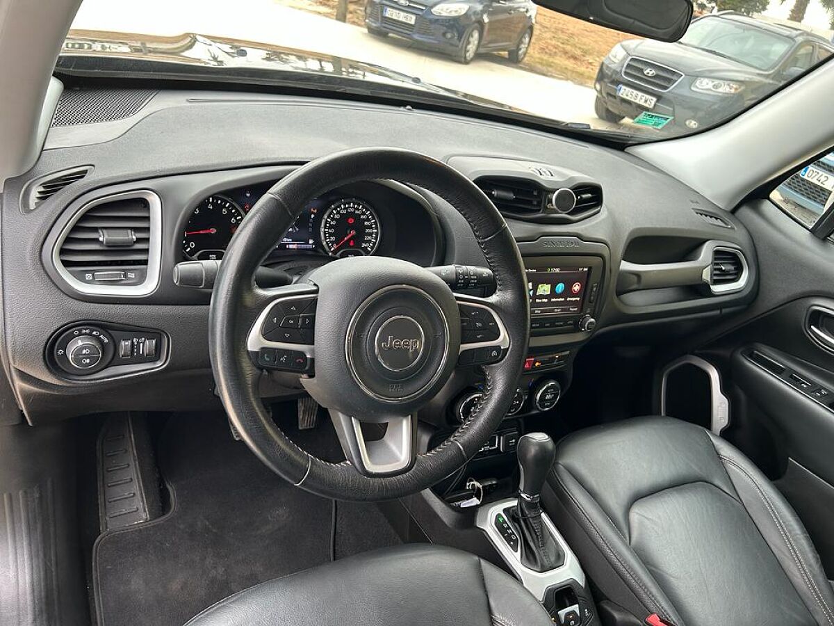 JEEP RENEGADE LIMITED 1.4 M-AIR AUTO SPANISH LHD IN SPAIN 47000 MILES 2017