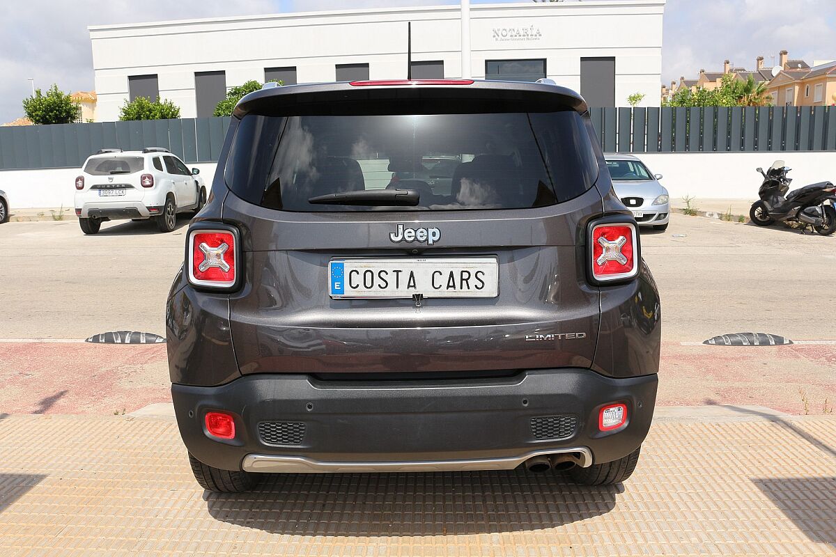 JEEP RENEGADE LIMITED 1.4 M-AIR AUTO SPANISH LHD IN SPAIN 47000 MILES 2017