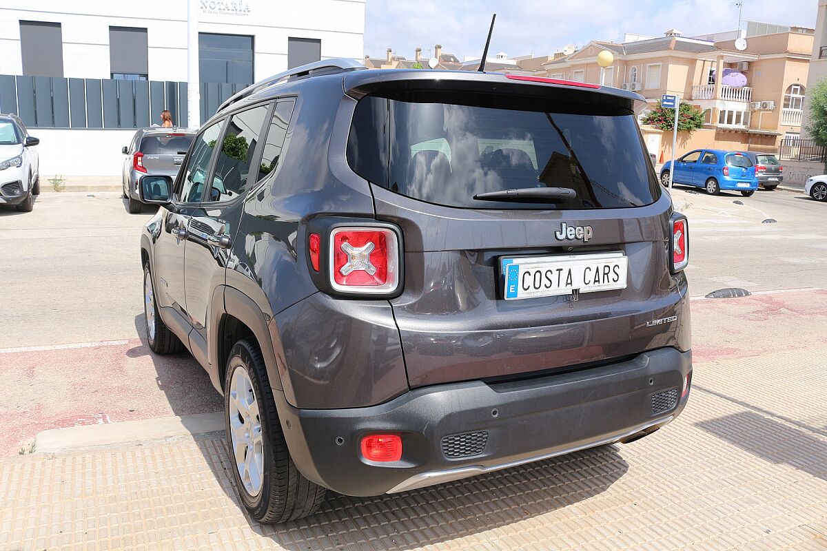 JEEP RENEGADE LIMITED 1.4 M-AIR AUTO SPANISH LHD IN SPAIN 47000 MILES 2017