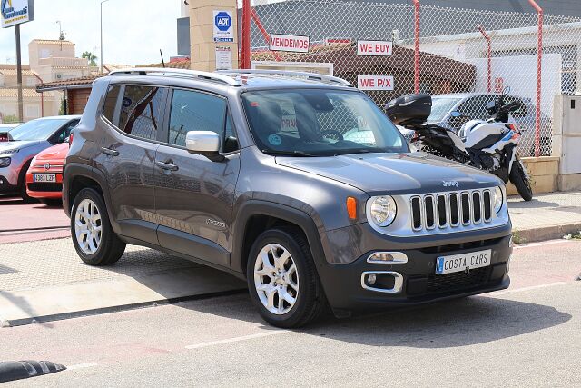 JEEP RENEGADE LIMITED 1.4 M-AIR AUTO SPANISH LHD IN SPAIN 47000 MILES 2017
