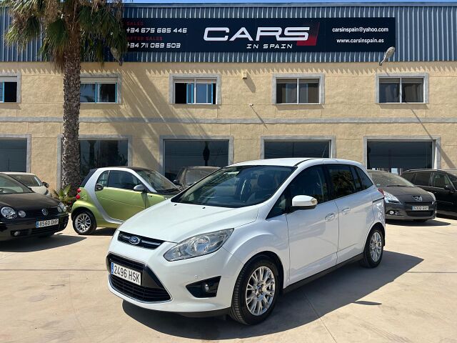 FORD GRAND C-MAX 2.0 TDCI AUTO SPANISH LHD IN SPAIN 86000 MILES 7 SEATS 2013