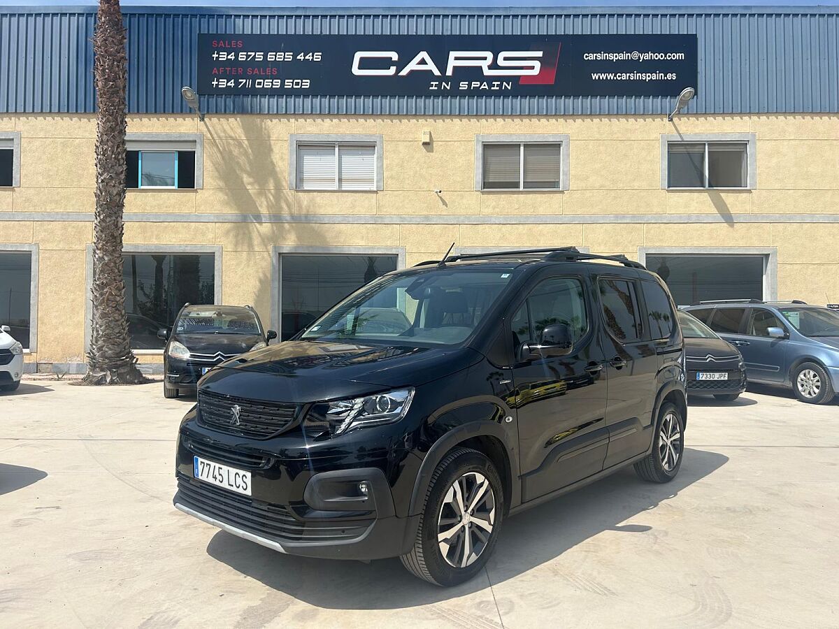 PEUGEOT RIFTER GT 1.2 AUTO L1 SPANISH LHD IN SPAIN 73000 MILES SUPERB 2019