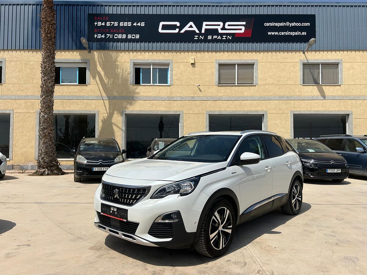 PEUGEOT 3008 ALLURE 1.6 PHEV HYBRID AUTO SPANISH LHD IN SPAIN 81000 MILES 2020