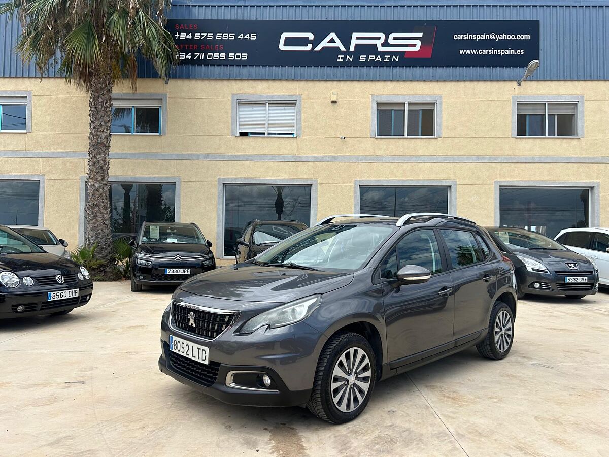 PEUGEOT 2008 ACTIVE 1.6 E-HDI AUTO SPANISH LHD IN SPAIN 74000 MILES SUPERB 2017