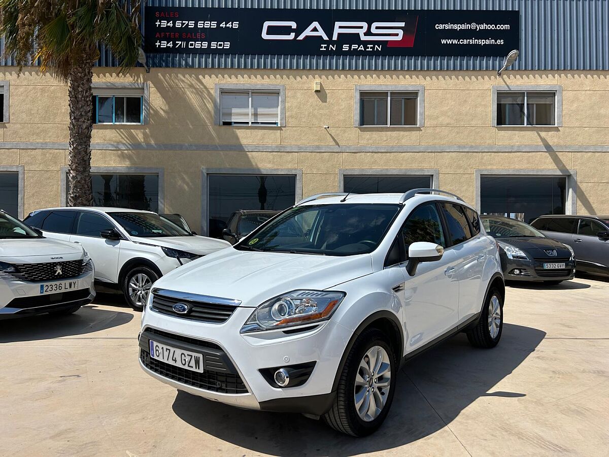 FORD KUGA TITANIUM 2.0 TDCI AUTO 4X4 SPANISH LHD IN SPAIN 110000 MILES 2010
