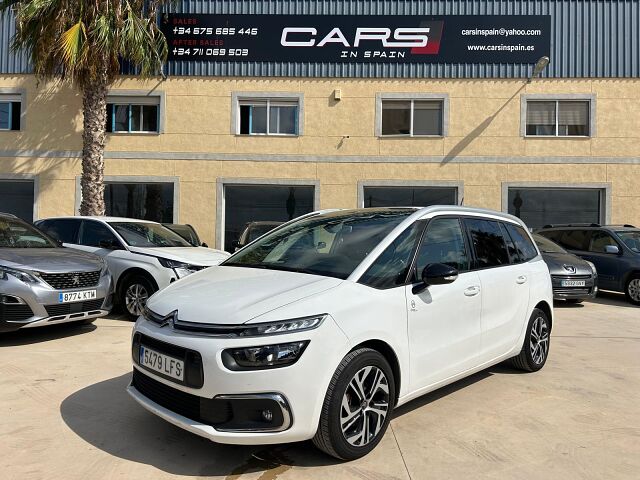 CITROEN C4 GRAND SPACE TOURER 1.5 HDI AUTO SPANISH LHD IN SPAIN 84K 7 SEAT 2020