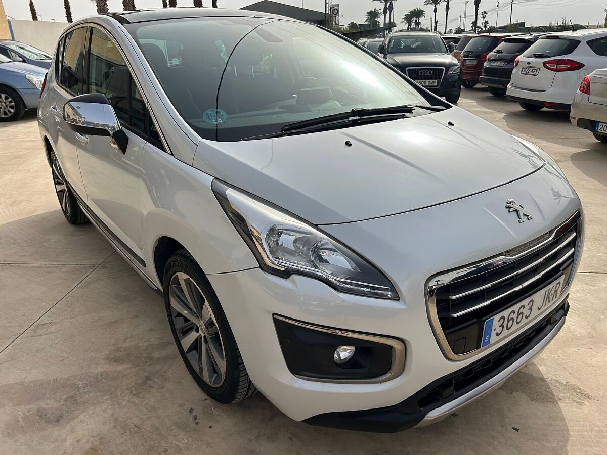 PEUGEOT 3008 ALLURE 1.6 BLUE HDI AUTO SPANISH LHD IN SPAIN 117K SUPERB 2015