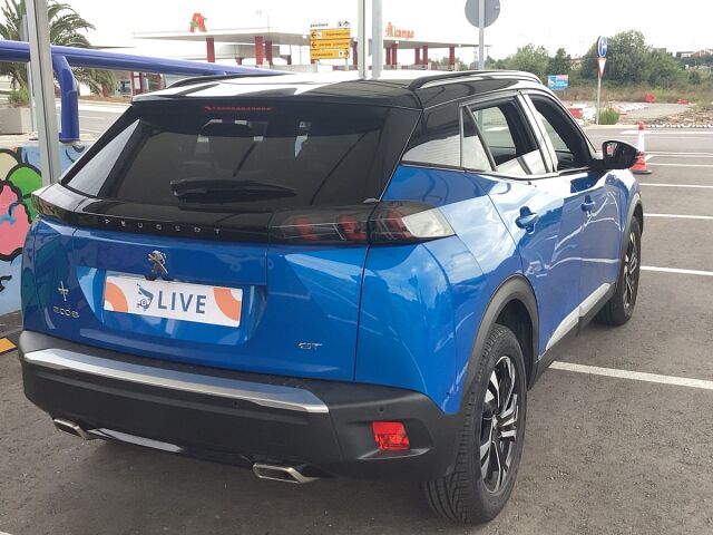 COMING SOON PEUGEOT 2008 GT 1.2 E-THP AUTO SPANISH LHD IN SPAIN 75000 MILES SUPERB 2021