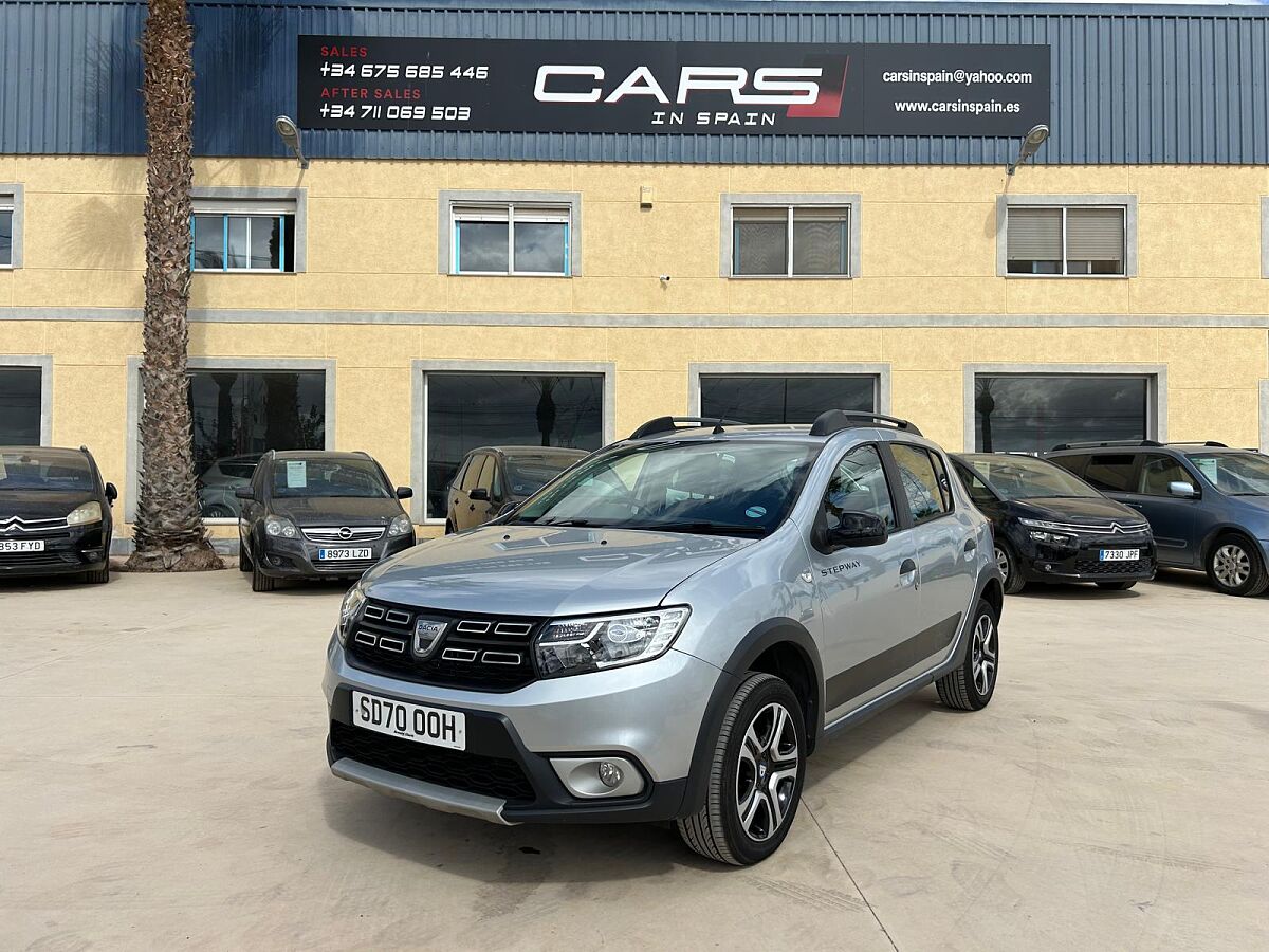 DACIA SANDERO STEPWAY SE TWENTY 0.9 TCE UK PLATED RHD IN SPAIN 41000 MILES 2020