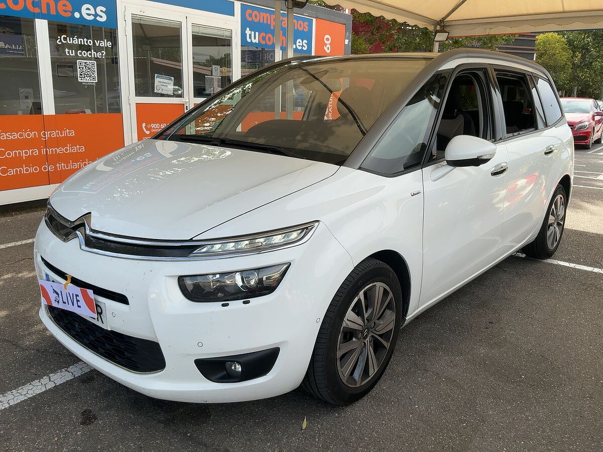 COMING SOON CITROEN C4 GRAND PICASSO EXCLUSIVE 2.0 BLUE-HDI AUTO SPANISH LHD IN SPAIN 63000 MILES 7 SEATS 2014