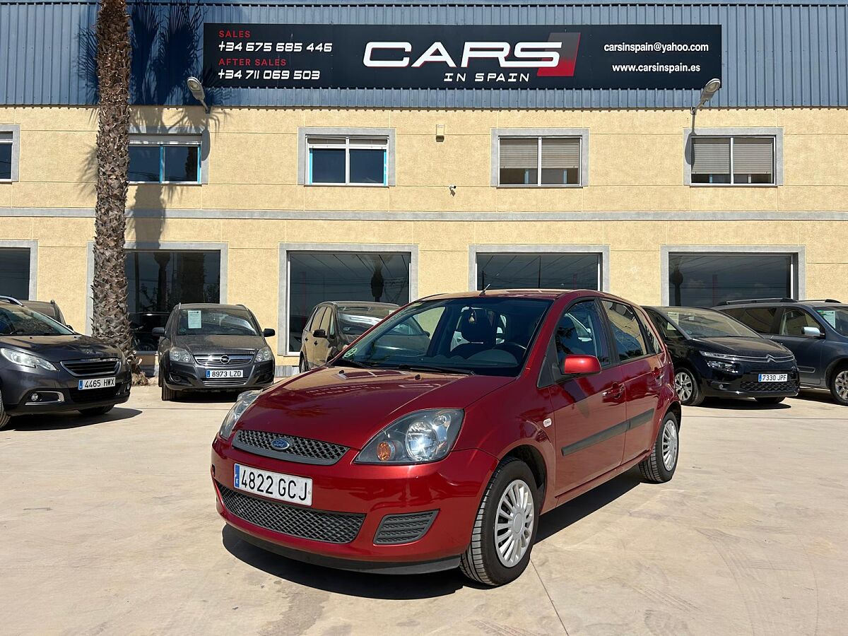 FORD FIESTA TREND 1.6 TDCI SPANISH LHD IN SPAIN 0NLY 91000 MILES SUPERB 2008