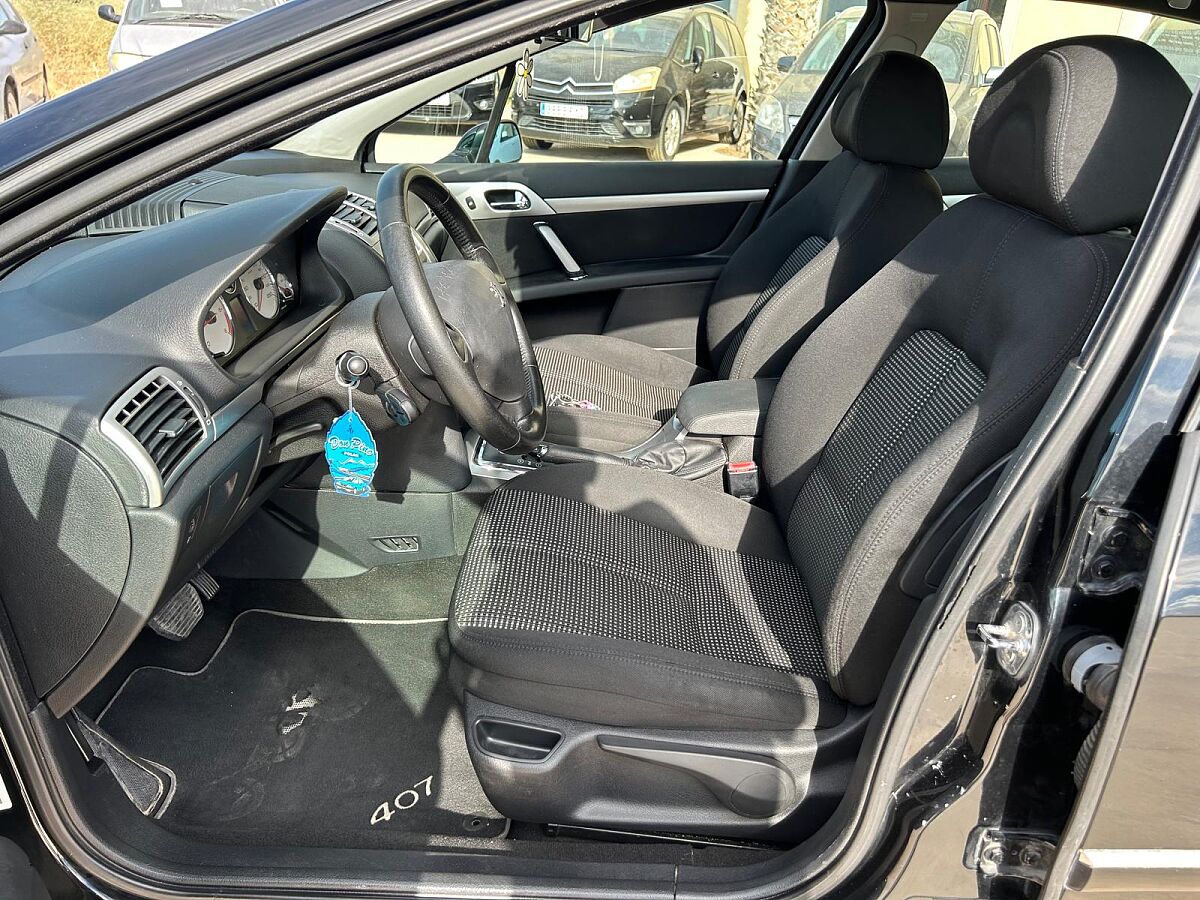 PEUGEOT 407 SPORT 2.0 HDI AUTO SPANISH LHD IN SPAIN ONLY 88000 MILES SUPERB 2007