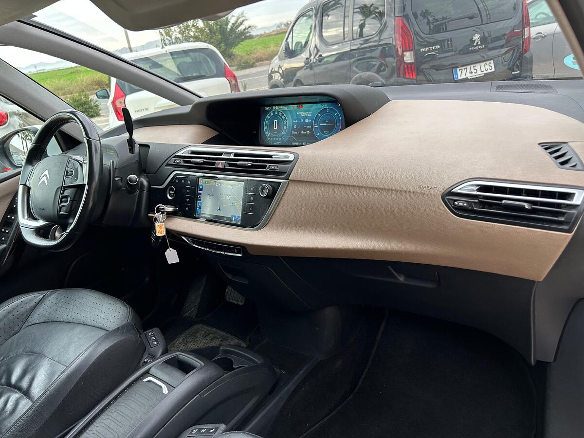 CITROEN C4 GRAND PICASSO 2.0 BLUE-HDI AUTO SPANISH LHD IN SPAIN 83K 7 SEATS 2014