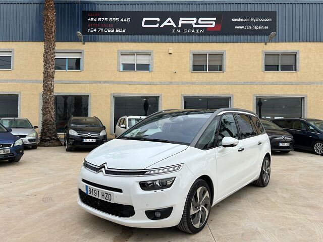 CITROEN C4 GRAND PICASSO 2.0 BLUE-HDI AUTO SPANISH LHD IN SPAIN 83K 7 SEATS 2014