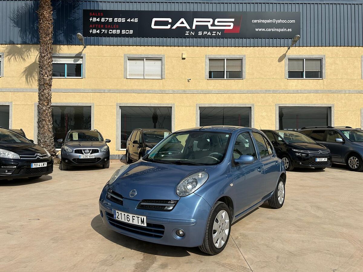 NISSAN MICRA CONFORT 1.4 AUTO SPANISH LHD IN SPAIN 93000 MILES SUPERB 2007