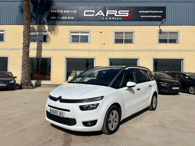 CITROEN C4 GRAND PICASSO FEEL 1.6 HDI AUTO SPANISH LHD IN SPAIN 106K 7 SEAT 2015