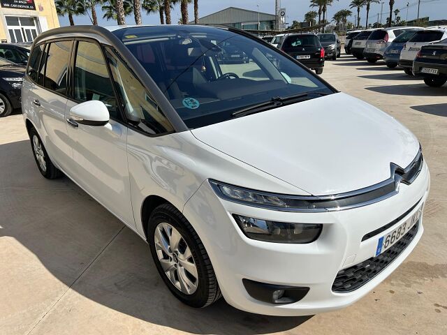 CITROEN C4 GRAND PICASSO FEEL 1.6 HDI AUTO SPANISH LHD IN SPAIN 106K 7 SEAT 2015
