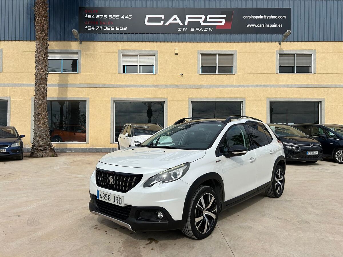 PEUGEOT 2008 GT LINE 1.2 E-THP AUTO SPANISH LHD IN SPAIN 61000 MILES SUPERB 2016