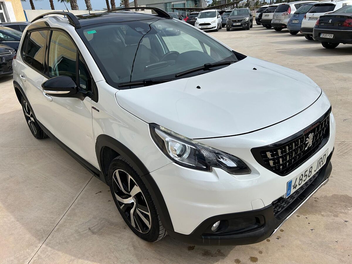 PEUGEOT 2008 GT LINE 1.2 E-THP AUTO SPANISH LHD IN SPAIN 61000 MILES SUPERB 2016