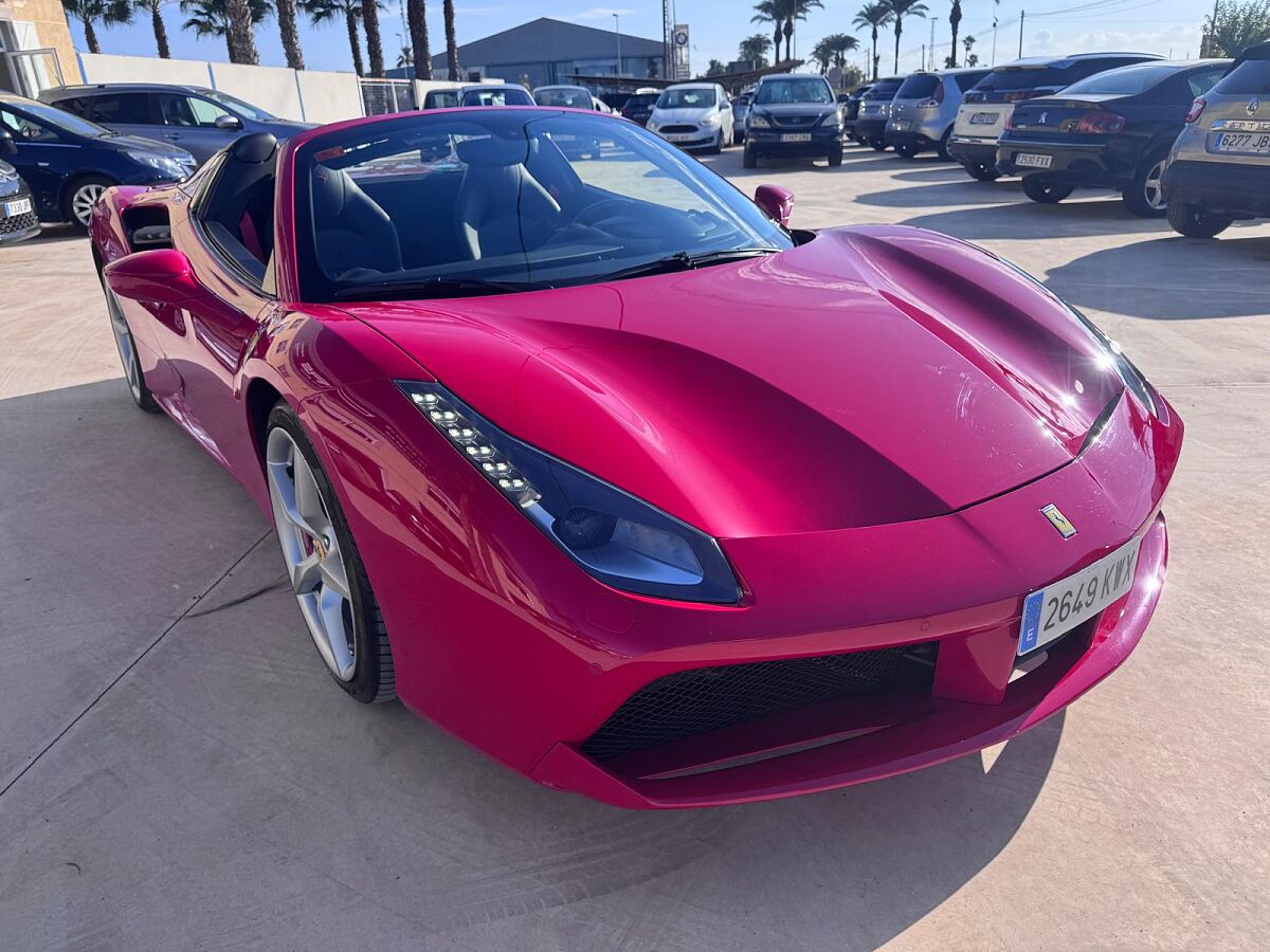 FERRARI 488 SPYDER 3.9 TURBO AUTO SPANISH LHD IN SPAIN 30000 MILES FFSH 2019