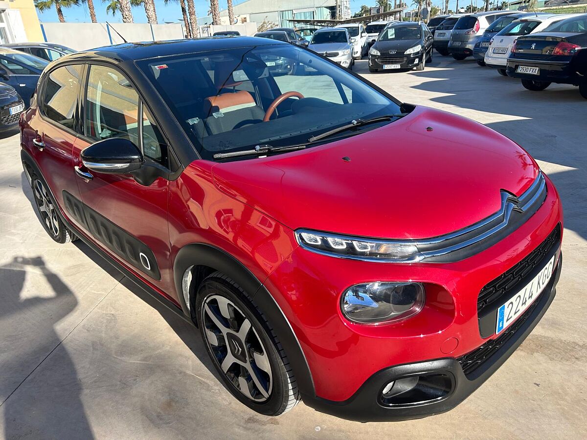 CITROEN C3 SHINE 1.2 E-THP AUTO SPANISH LHD IN SPAIN 69000 MILES SUPERB 2017
