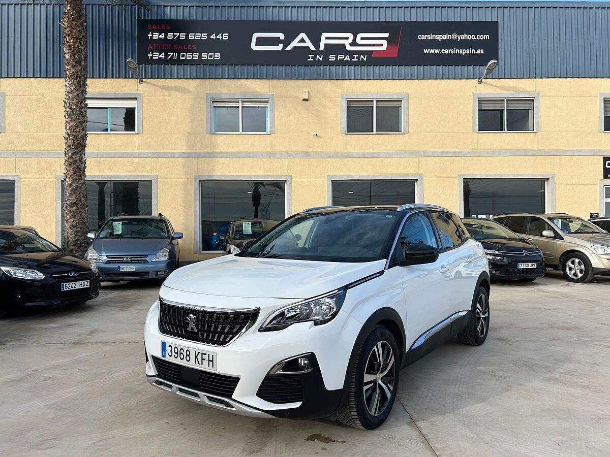 PEUGEOT 3008 ALLURE 1.2 E-THP AUTO SPANISH LHD IN SPAIN 74000 MILES SUPERB 2017