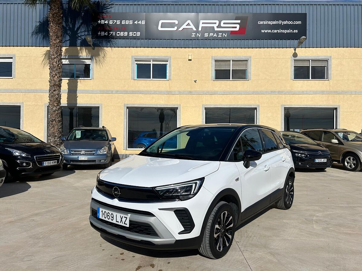 OPEL CROSSLAND X ELEGANCE 1.2 AUTO SPANISH LHD IN SPAIN 41000 MILES SUPERB 2022