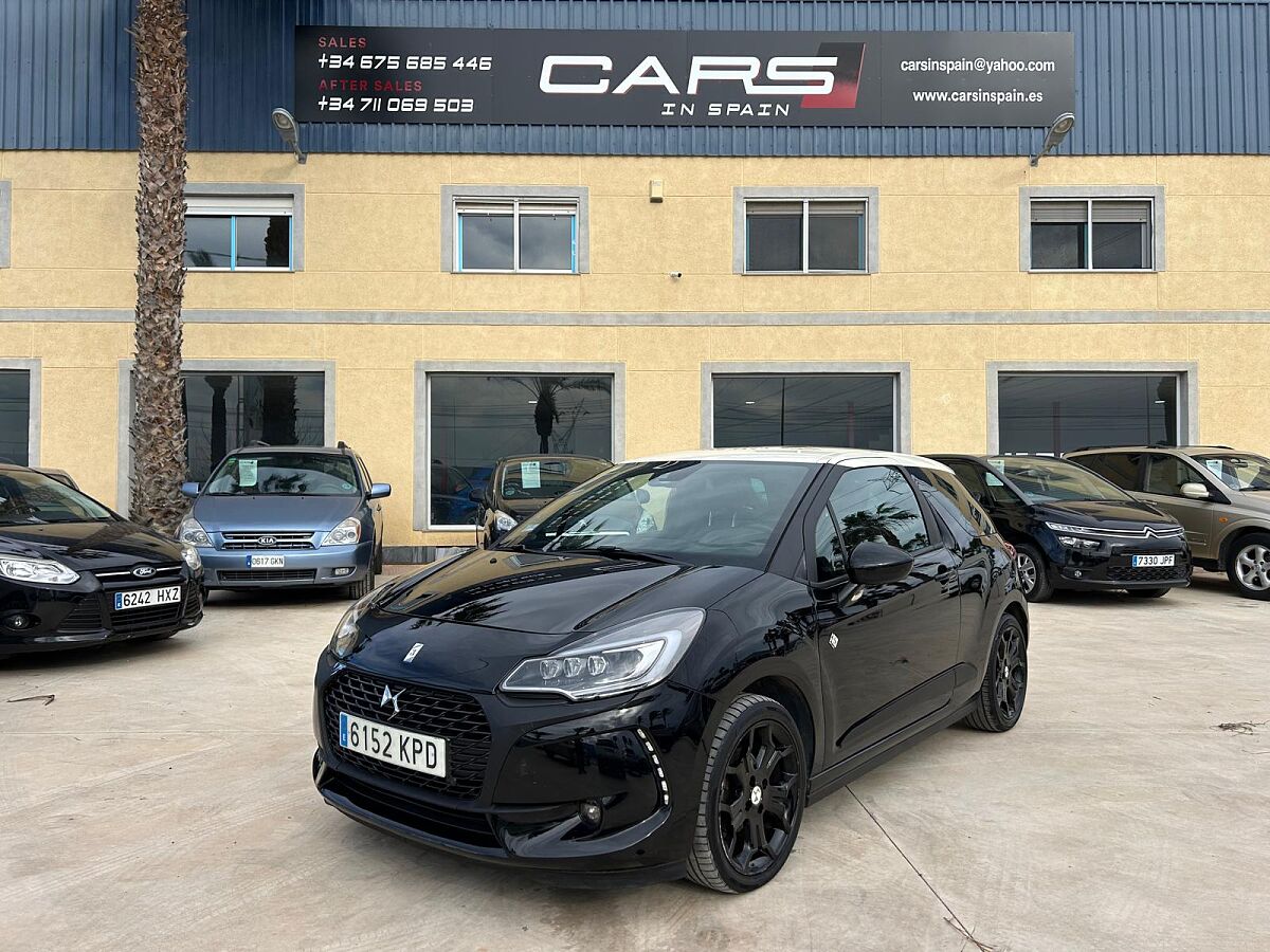 CITROEN DS3 CAFE RACER LE 1.2 E-THP AUTO SPANISH LHD IN SPAIN 63000 MILES 2018