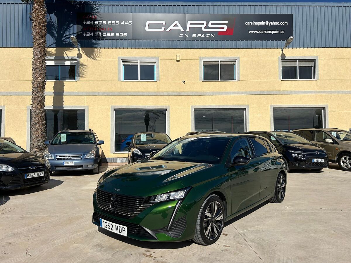 PEUGEOT 308 ALLURE 1.2 E-THP AUTO SPANISH LHD IN SPAIN 16000 MILES SUPERB 2023